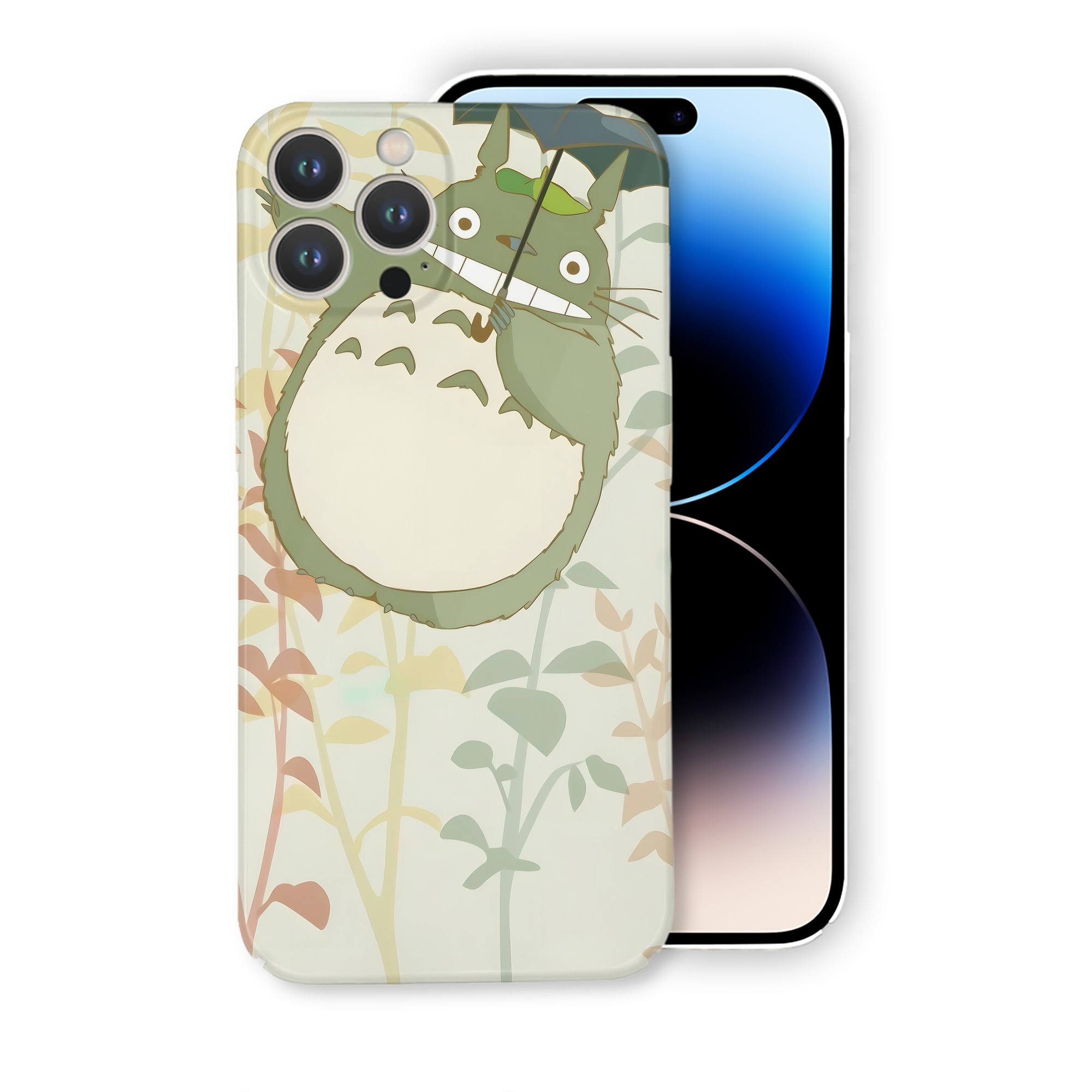 （画像用） となりのトトロ 草壁メイ 草壁サツキ My Neighbor Totoro Satsuki Kusakabe Mei Kusakabe 【iPhone 14シリーズ対応】ハードケース